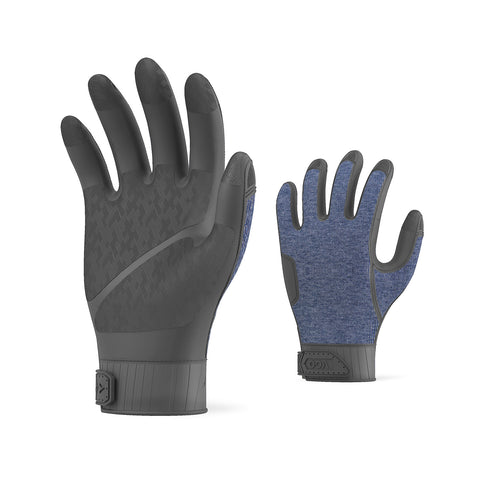 VGO 1 Pair NGG X1 Seamless Gription Work Gloves Men,Anti-slip,Warehousing,Truck drivers Glove (TP1130-GRA)