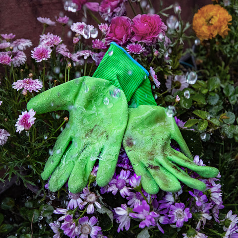 VGO 2/3/5 Pairs Women’s Gardening Gloves -Nitrile/Latex Coated, Machine Washable & Breathable for Outdoor,DIY, Ranch,Camping | Flexible Fit, Value Bundle with Color Choices (NT2110-P/RB6013-P/RB6026-G/RB6026-BR)