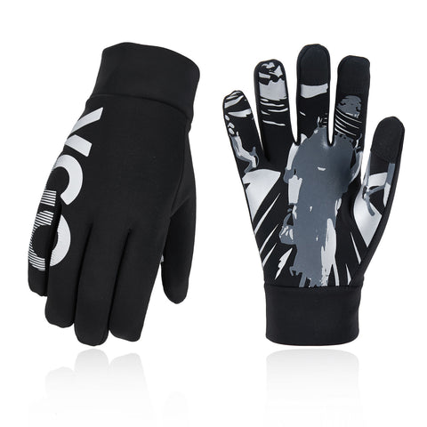 VGO 1 Pair 5°C/41°F Full Finger Cycling Gloves,Cold Storage Work Gloves, Anti-Slip Fitness Training Outdoor Gloves(FT2517)